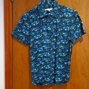 Parke &Ronen size Medium varied Blue floral print
